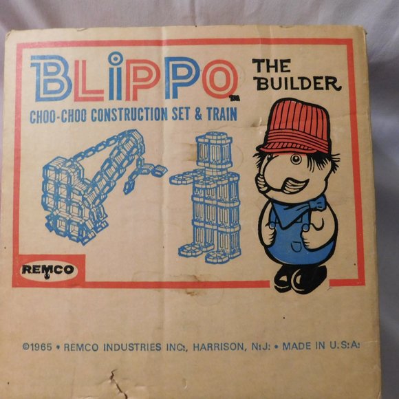 Vintage Remco Blippo The Builder Construction Set 1965 - Picture 2 of 8